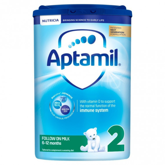 (低至$239) 2段 Aptamil (英國版愛他美) 嬰兒奶粉 (6個月以上) 800g