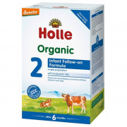 (低至$196) 2段 德國 Holle (香港版原裝行貨) 有機嬰兒奶粉 (6個月以上) 600g     