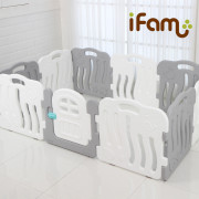 韓國 Ifam Shell Baby Room 組裝式貝殼圍欄 (9塊 + 門板 1塊) (Size 198 x 133 x 60cm) IF-056-03 (包送貨)