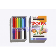 (激安低至5折) Kumon 公文 兒童 三角軸彩色蠟筆 14色 (適合2歲以上) (日本直送) KZ D