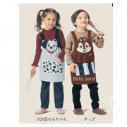 Disney Mickey & Friends Kids 圍裙連身裙 (日本直送)