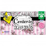 (低至$25) Unicharm Center-In 纖薄柔軟 護翼 衛生巾 日用 (花香味) 22枚 21.5cm (日本直送) 