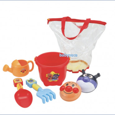 Anpanman 麵包超人 沙灘玩具7件裝連袋