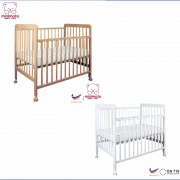 Minimoto 嬰兒床 細床 馬來西亞 KSK優質船木 木床 (包括床褥) 包送貨