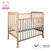 Minimoto 嬰兒床 細床 馬來西亞 KSK優質船木 木床 (包括床褥) 包送貨