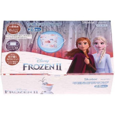 (低至$57) (適合4歲以上) 25枚 Skater 兒童 盒裝口罩 - Frozen II 冰雪奇緣  Elsa Anna (日本直送) U