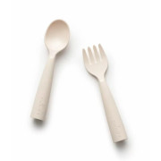 (低至75折)  Miniware My First Cutlery Set in PLA Vanilla 天然聚乳酸叉匙 U