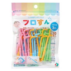 Akachan 幼兒兒童牙線棒 3歲以上 (30支) (日本直送) 
