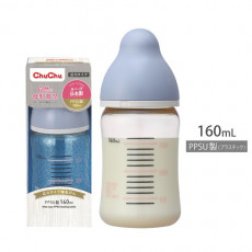 日本製 Chu Chu 寬口 闊身樽 PPSU製奶樽 奶瓶 160ml (5oz)