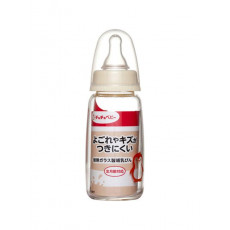 (激安低至5折$39) 日本製 Chu Chu 窄身樽 耐熱玻璃製奶樽 150ml (5oz)