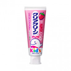 (低至$12) 日本製 Kao 花王 Clear Clean Kids 兒童牙膏 70g (士多啤梨味) KZ