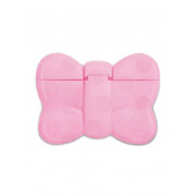 Disney Minnie 重覆黏貼濕紙巾專用盒蓋 (粉紅色) 