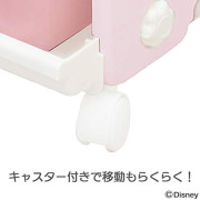 (低至75折$465) (日本製) Disney Mickey 4層什物架 玩具收納儲物架 什物架 雜物架 連 1大6小收納盒 (日本直送) 