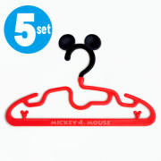 (低至8折) 日本製 (5個裝) Disney 可愛造型衣架 - Mickey 