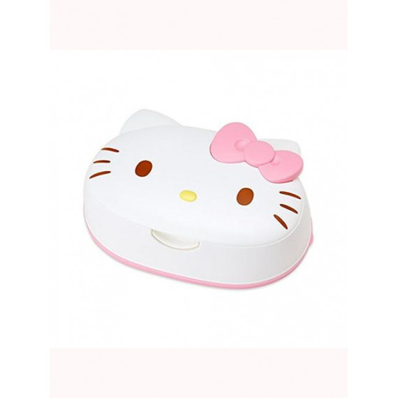 日本製 80片LEC Hello Kitty 超柔 嬰兒濕紙巾 盒裝 KZ