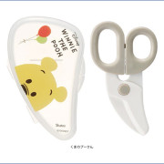 Skater 卡通 食物膠剪刀 連盒 -  Pooh (日本直送)