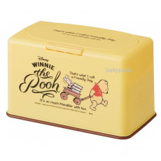 Skater Disney 彈簧式口罩收納盒 - Winnie the Pooh (日本直送)